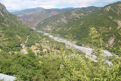 Daluis Var depuis église