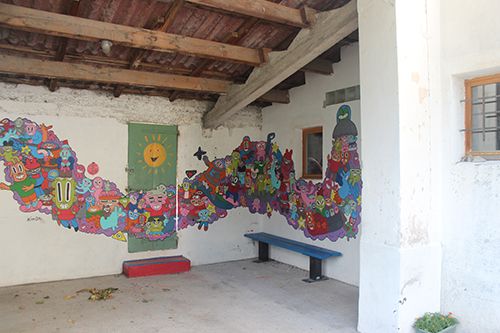Daluis école préau